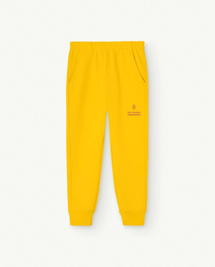 Yellow Draco Kids Sweatpants COVER