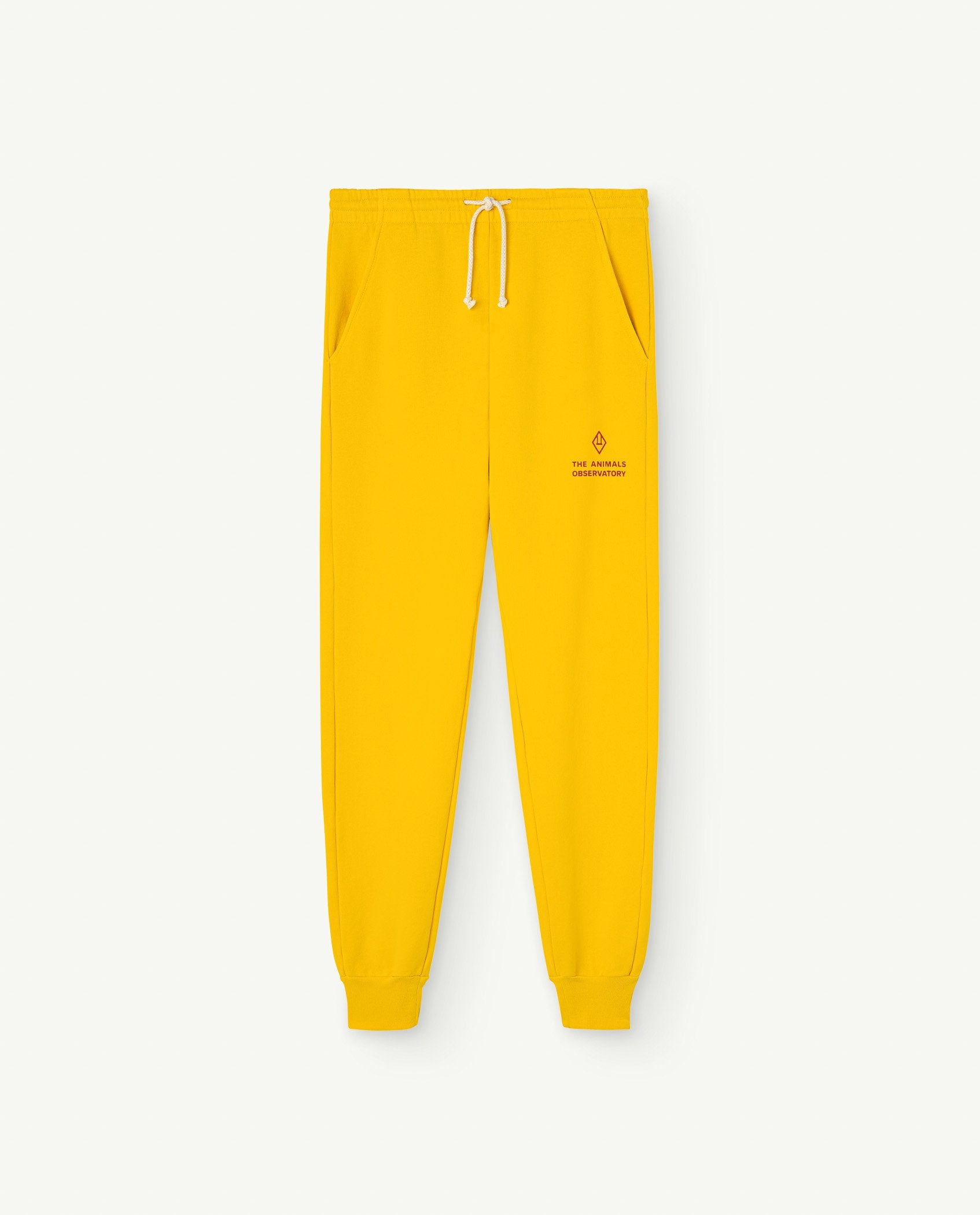 Yellow Draco Adult Sweatpants PRODUCT FRONT