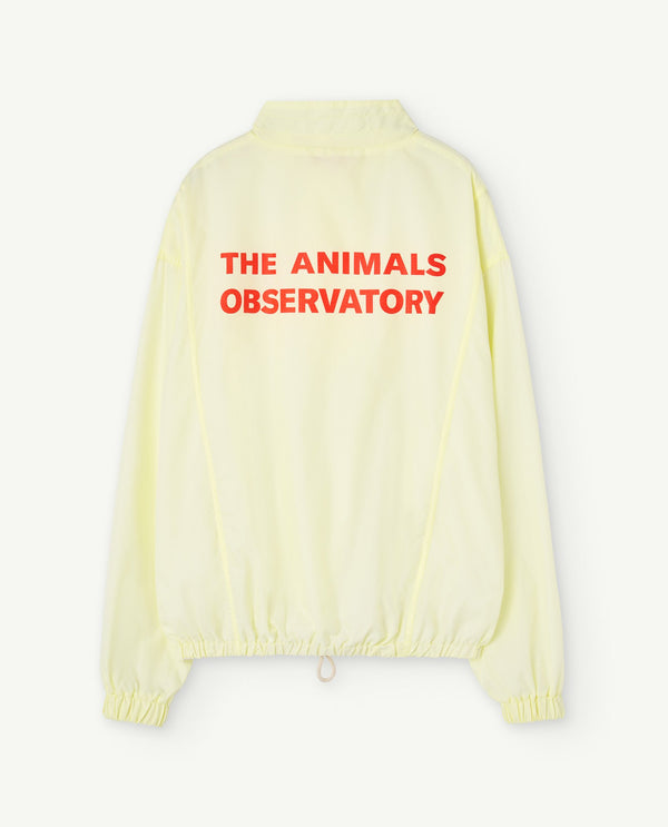 Soft Yellow Centaurus Adult Jacket PRODUCT BACK
