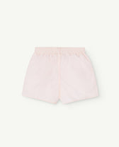 Salmon Lynx Kids Shorts PRODUCT BACK