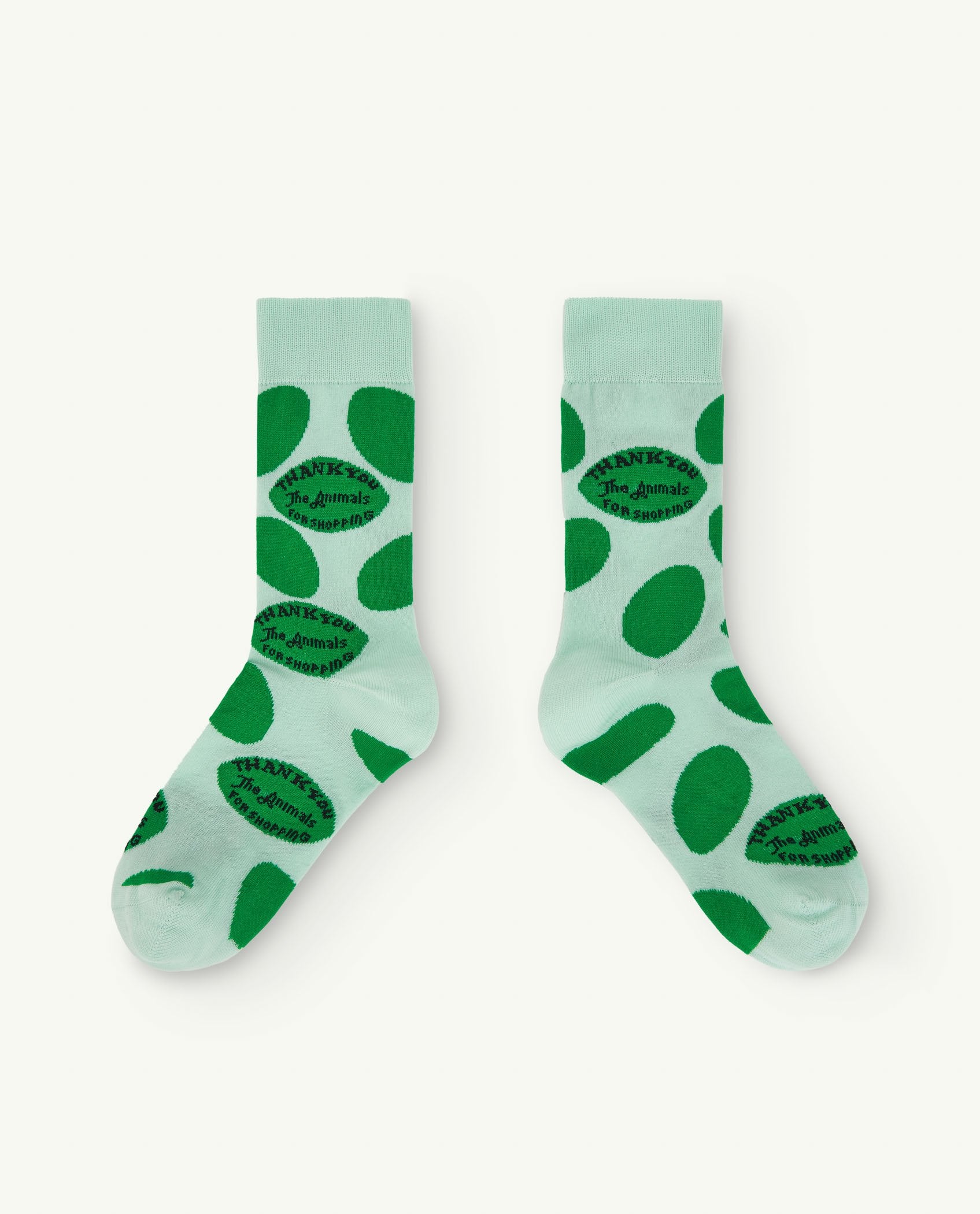 Turquoise Snail Socks PRODUCT FRONT