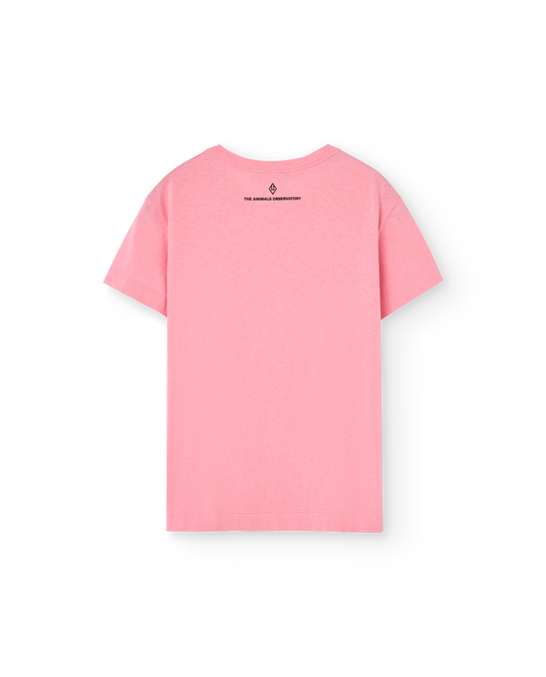 Pink Love Rooster T-Shirt PRODUCT BACK