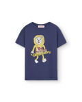 T-shirt Lion Rooster bleu marine