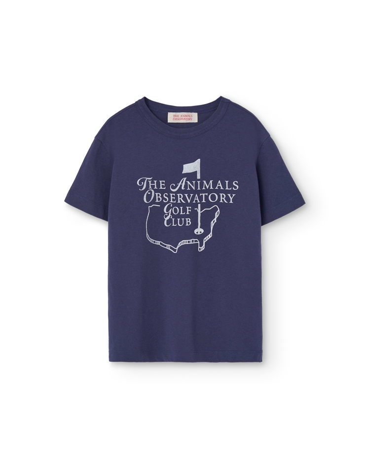 Deep Blue Club Rooster T-Shirt COVER