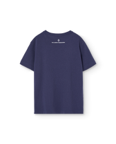 Deep Blue Club Rooster T-Shirt PRODUCT BACK
