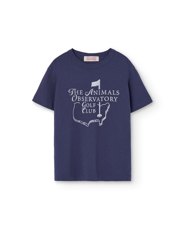 Deep Blue Club Rooster T-Shirt PRODUCT FRONT