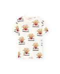 T-shirt Rooster blanc