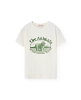 White Poodle Rooster T-Shirt PRODUCT FRONT