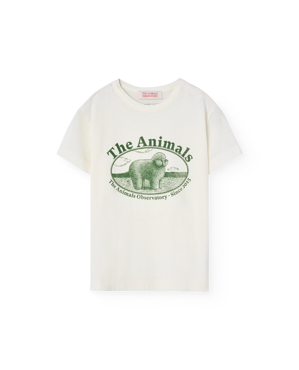 White Poodle Rooster T-Shirt PRODUCT FRONT