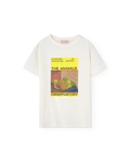 T-shirt Magazine Rooster blanc