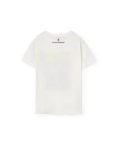 White Magazine Rooster T-Shirt PRODUCT BACK