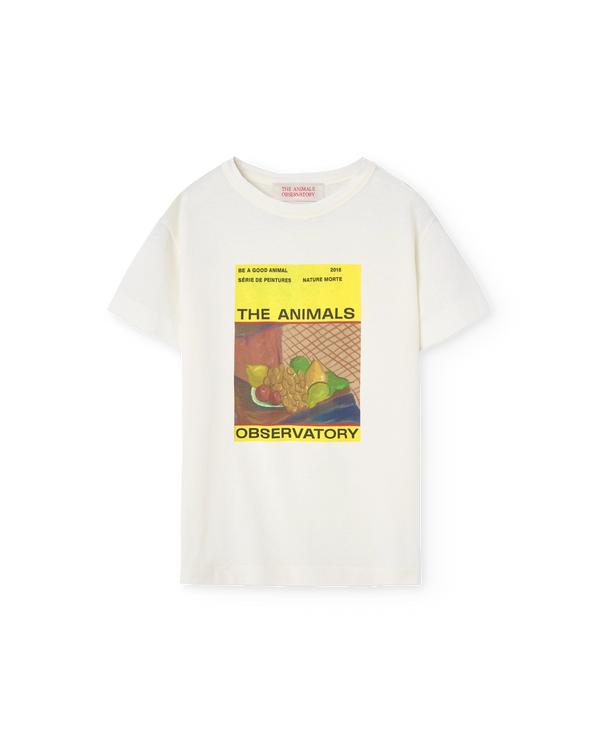 White Magazine Rooster T-Shirt PRODUCT FRONT