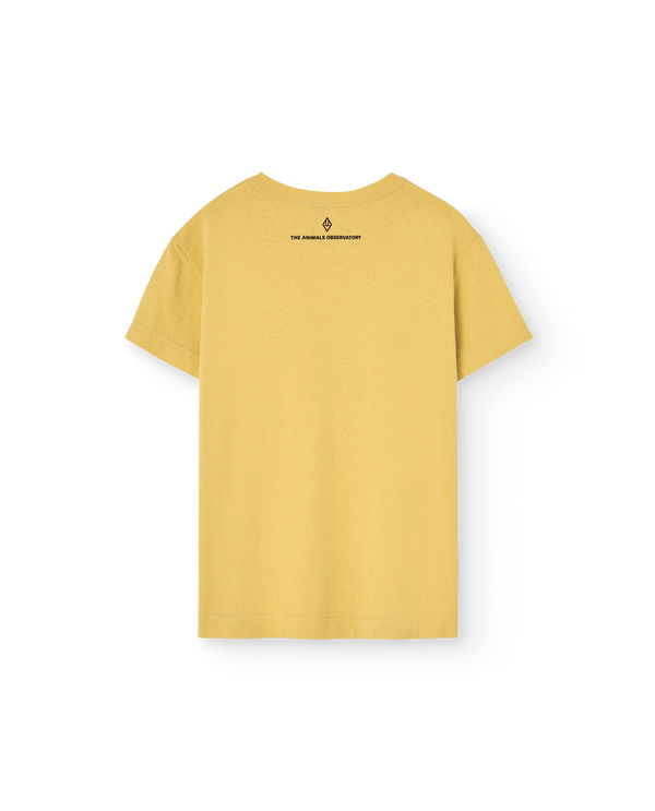 Yellow Comic Rooster T-Shirt PRODUCT BACK