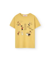Yellow Comic Rooster T-Shirt PRODUCT FRONT
