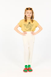 Yellow Club Rooster T-Shirt MODEL FRONT