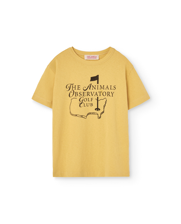 Yellow Club Rooster T-Shirt PRODUCT FRONT