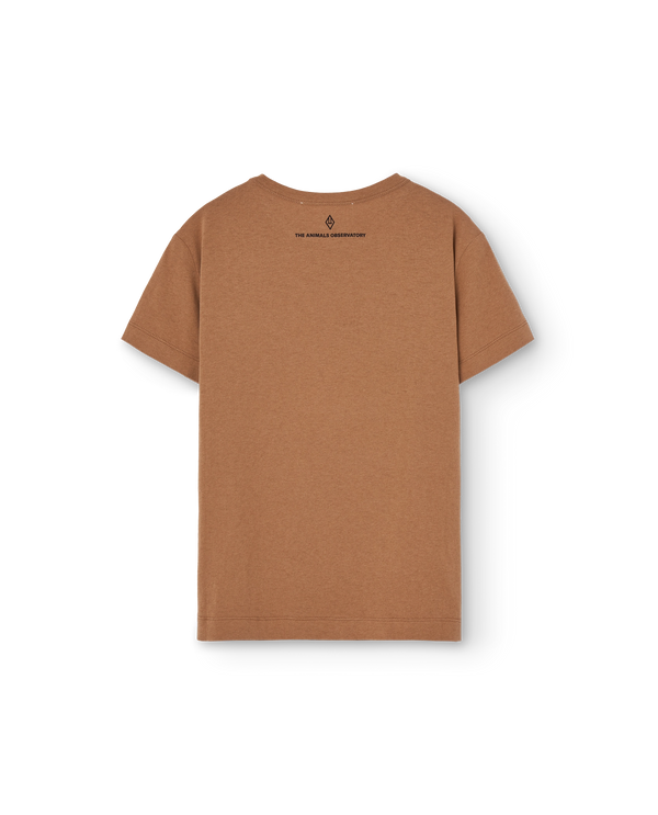 Brown Lion Rooster T-Shirt PRODUCT BACK