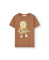 Brown Lion Rooster T-Shirt PRODUCT FRONT