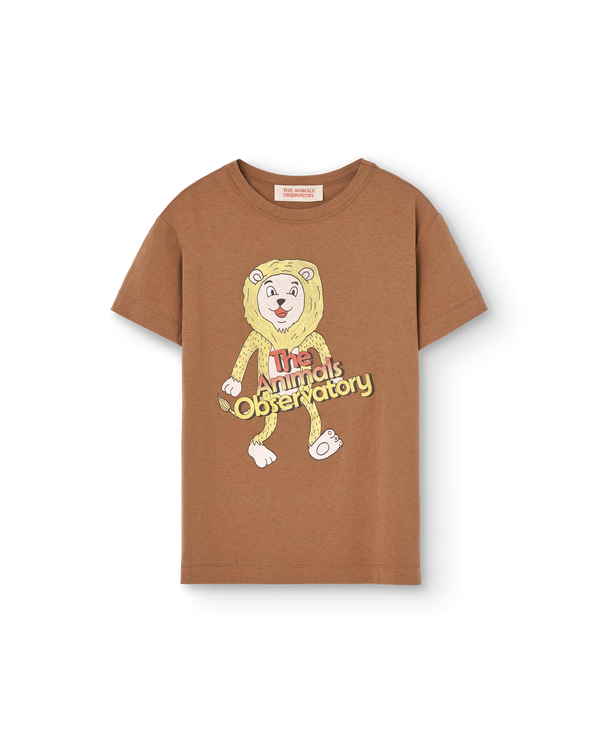 Brown Lion Rooster T-Shirt PRODUCT FRONT