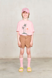Pink Sunset Big Rooster T-Shirt MODEL FRONT