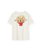 White Big Rooster T-Shirt PRODUCT BACK