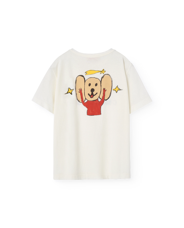 White Big Rooster T-Shirt PRODUCT BACK