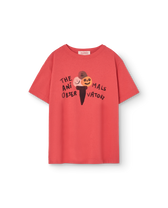 Red Icecream Big Rooster T-Shirt PRODUCT FRONT
