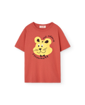 Red Fluffy Big Rooster T-Shirt