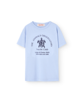 Soft Blue Yacht Big Rooster T-Shirt PRODUCT FRONT
