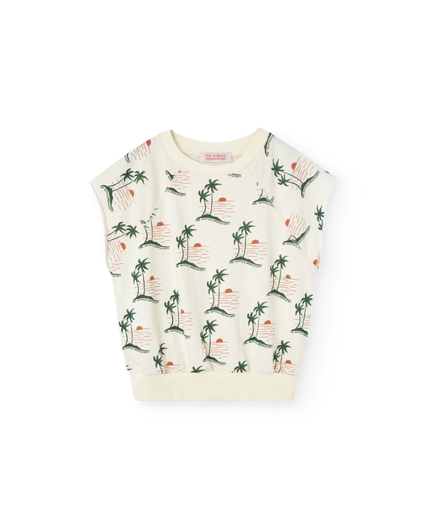 White Sunset Squab T-Shirt PRODUCT FRONT
