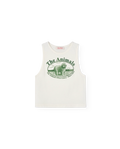 White Poodle Frog T-Shirt