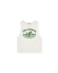 White Poodle Frog T-Shirt COVER