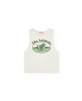 White Poodle Frog T-Shirt PRODUCT FRONT