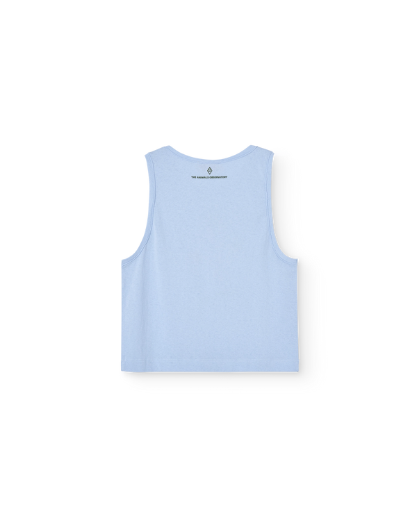 Soft Blue Sunset Frog T-Shirt PRODUCT BACK