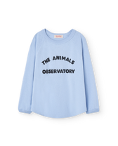 Soft Blue Anteater T-shirt PRODUCT FRONT