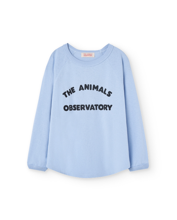 Soft Blue Anteater T-shirt PRODUCT FRONT