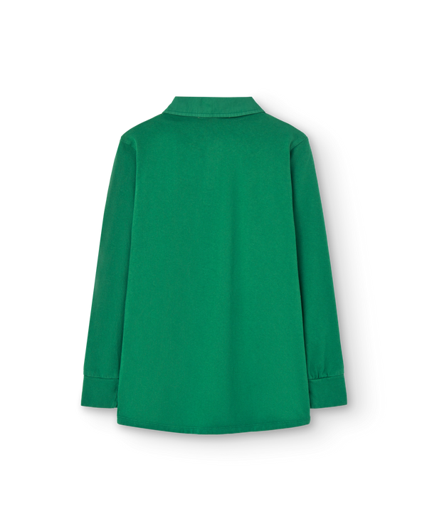 Green Love Eel Polo Shirt PRODUCT BACK