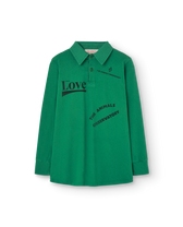 Green Love Eel Polo Shirt PRODUCT FRONT