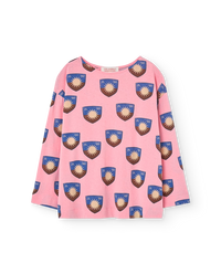 Pink Shield Cricket Long Sleeve T-Shirt COVER