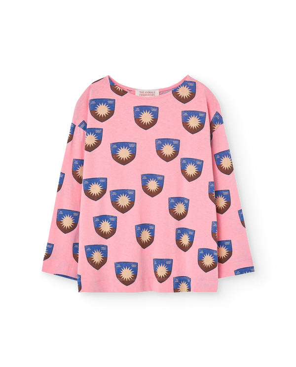 Pink Shield Cricket Long Sleeve T-Shirt PRODUCT FRONT