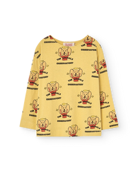 Yellow Cricket Long Sleeve T-Shirt COVER