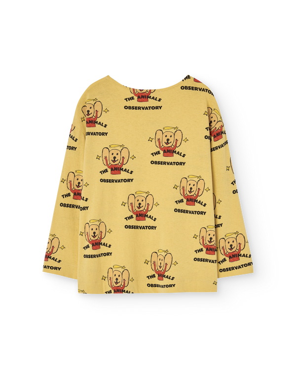 Yellow Cricket Long Sleeve T-Shirt PRODUCT BACK