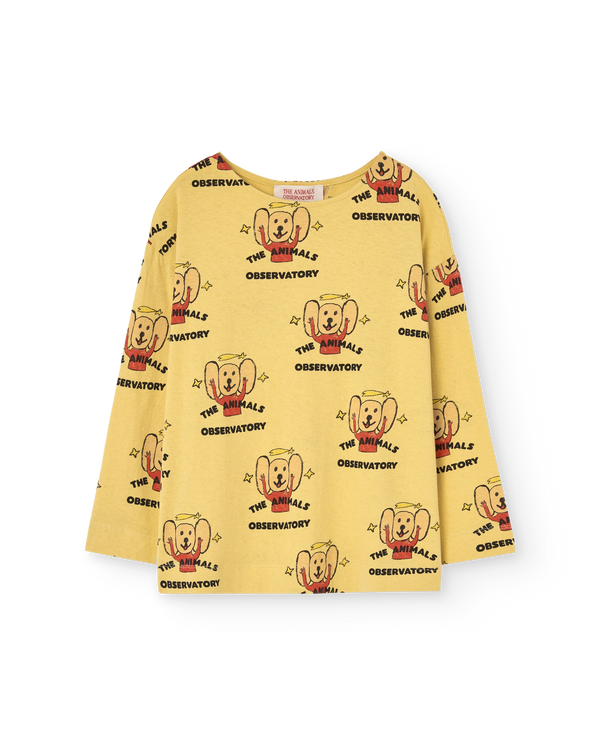 Yellow Cricket Long Sleeve T-Shirt PRODUCT FRONT