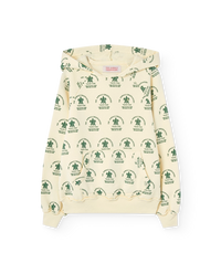 White Cool Beaver Hoodie COVER