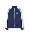 Deep Blue Zebra Track Jacket