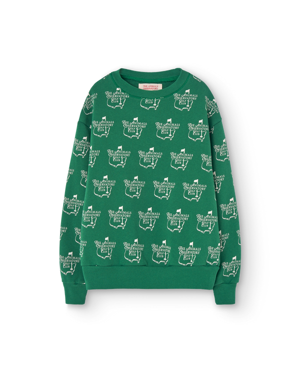 Green Cool Bear Sweatshirt PRODUCT FRONT