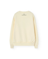 White Poodle Bear Sweatshirt PRODUCT BACK