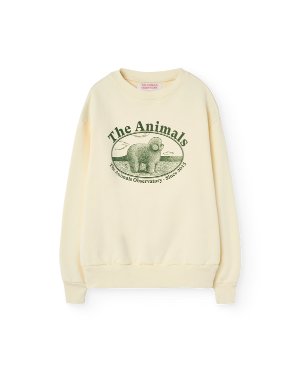 White Poodle Bear Sweatshirt PRODUCT FRONT