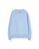Soft Blue Comic Bear Sweatshirt PRODUCT BACK