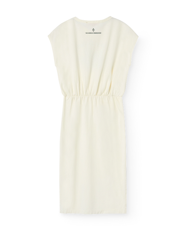 White Poodle Orca Midi Dress PRODUCT BACK